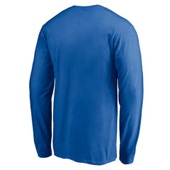 Buffalo Bills Team Arch Knockout Long Sleeve T-Shirt Royal - NFL