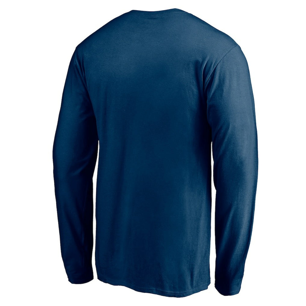 Chicago Bears Team Arch Knockout Long Sleeve T-Shirt Navy - NFL