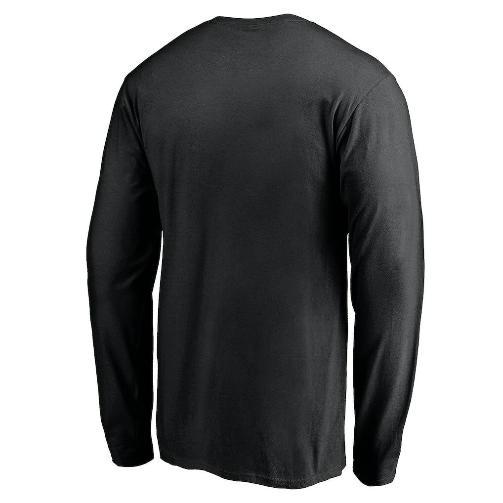 Las Vegas Raiders Team Arch Knockout Long Sleeve T-Shirt Black - NFL