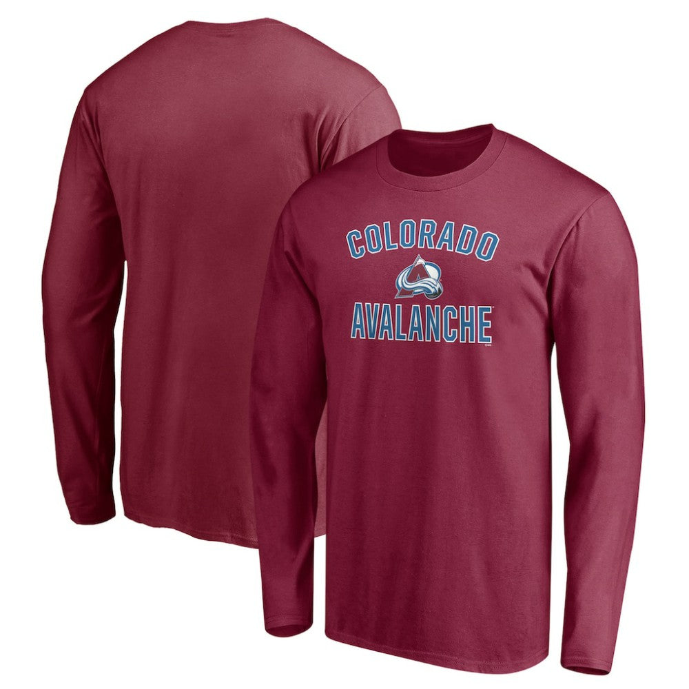 Colorado Avalanche - Victory Arch Long Sleeve T-Shirt Burgundy
