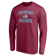 Colorado Avalanche - Victory Arch Long Sleeve T-Shirt Burgundy