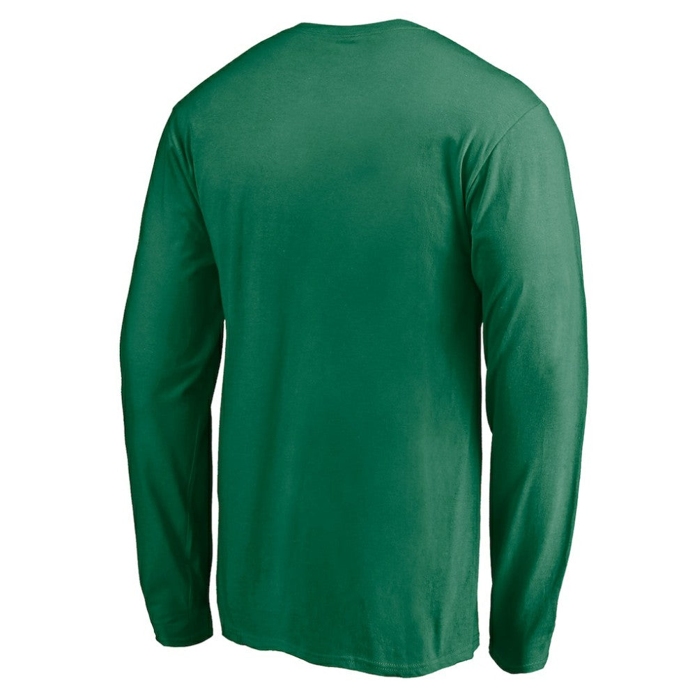 Dallas Stars - Team Arch Knockout Long Sleeve T-Shirt Kelly Green