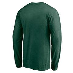 Minnesota Wild - Team Arch Knockout Long Sleeve T-Shirt Green