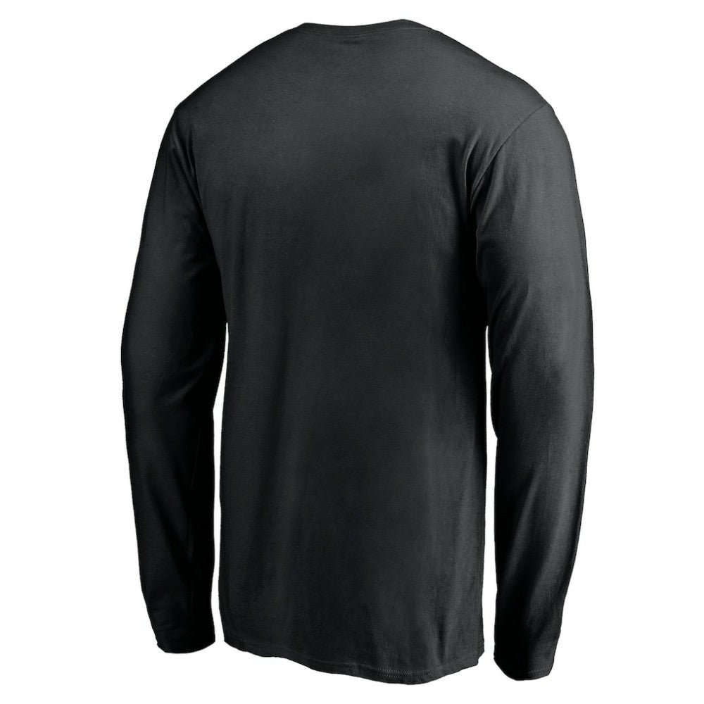 San Jose Sharks - Team Arch Knockout Long Sleeve T-Shirt Black