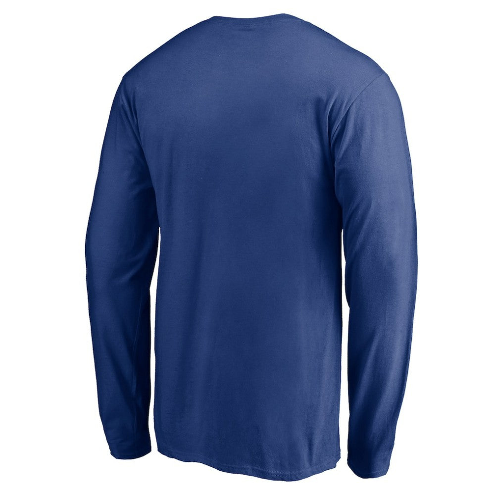 Tampa Bay Lightning - Team Arch Knockout Long Sleeve T-Shirt Blue