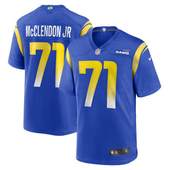Warren McClendon Jr. Los Angeles Rams Team Game Jersey Royal - Nike