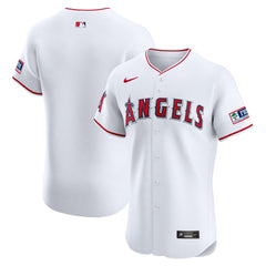 Los Angeles Angels Nike Home Elite Patch Jersey for sale
