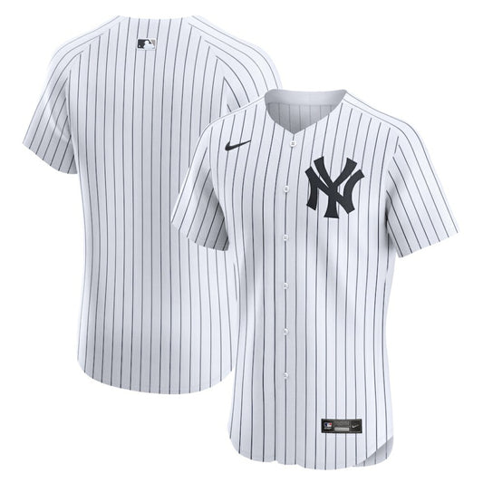New York Yankees Nike Home Elite Jersey - White | MLB Jerseys