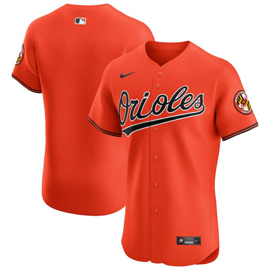Baltimore Orioles Nike Alternate Vapor Premier Elite Patch Jersey - Orange | MLB Jerseys