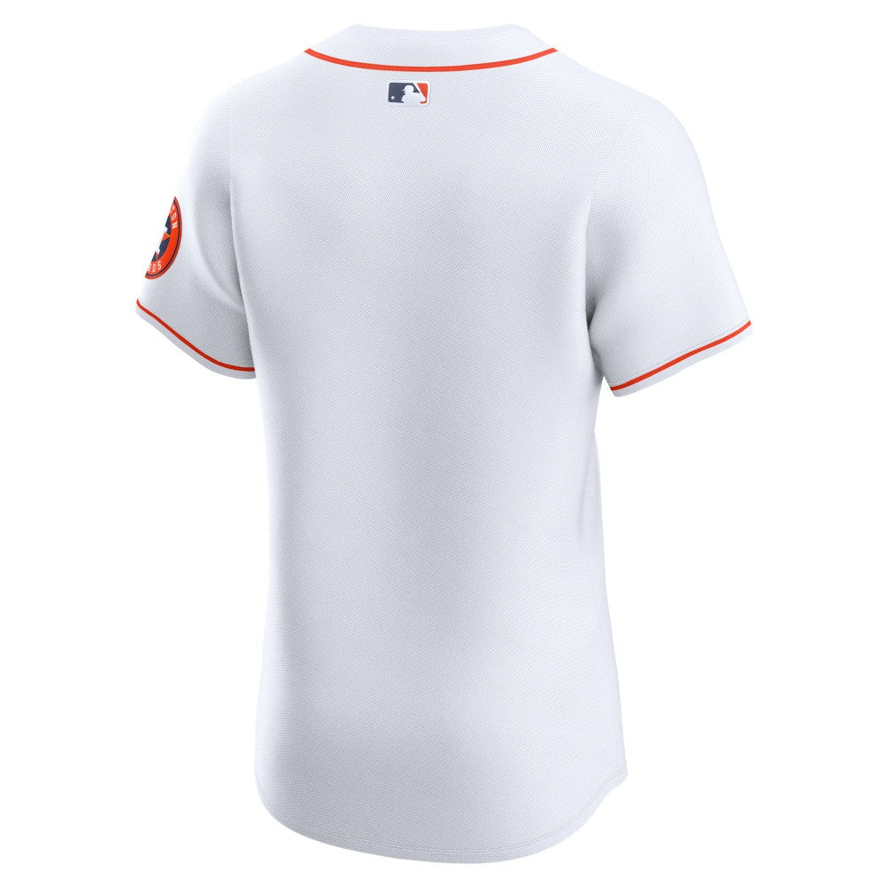 Houston Astros Nike Home Vapor Premier Elite Patch Jersey Sale
