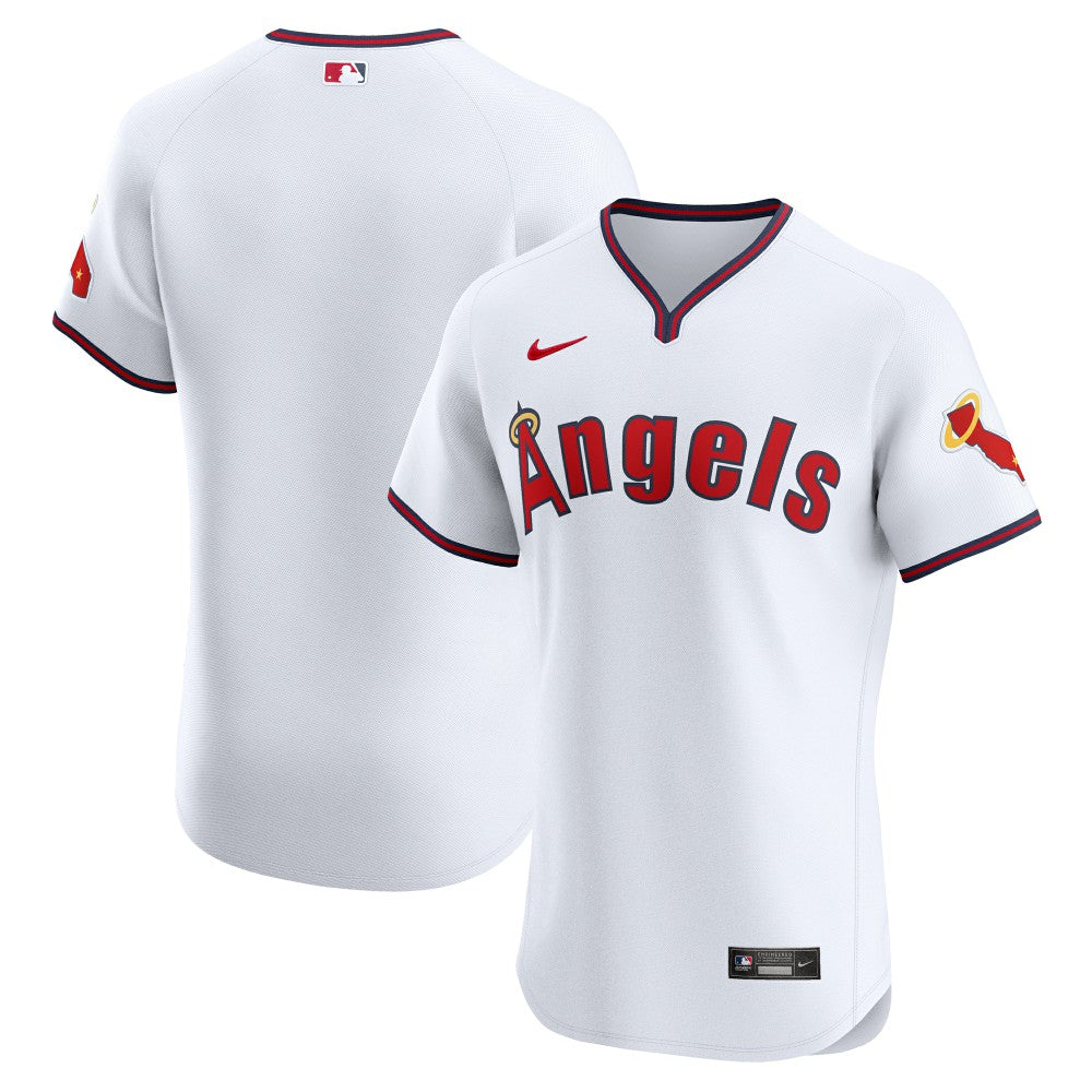 Los Angeles Angels Nike Alternate Vapor Premier Elite Patch Jersey for sale