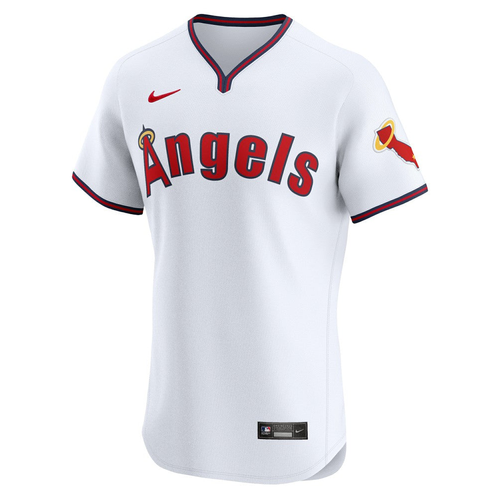 Los Angeles Angels Nike Alternate Vapor Premier Elite Patch Jersey for sale