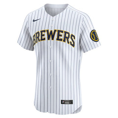 Milwaukee Brewers Nike Alternate Vapor Premier Elite Patch Jersey Online