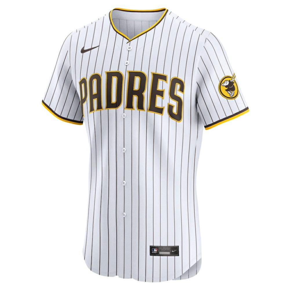 San Diego Padres Nike Home Elite Jersey - White | MLB Jerseys