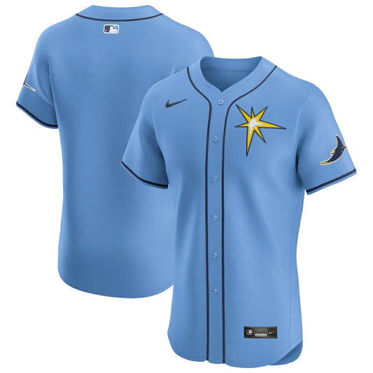 Tampa Bay Rays Nike Alternate Vapor Premier Elite Patch Jersey - Light Blue | MLB Jerseys