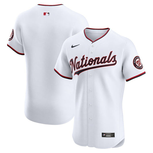 Washington Nationals Nike Home Elite Jersey - White | MLB Jerseys