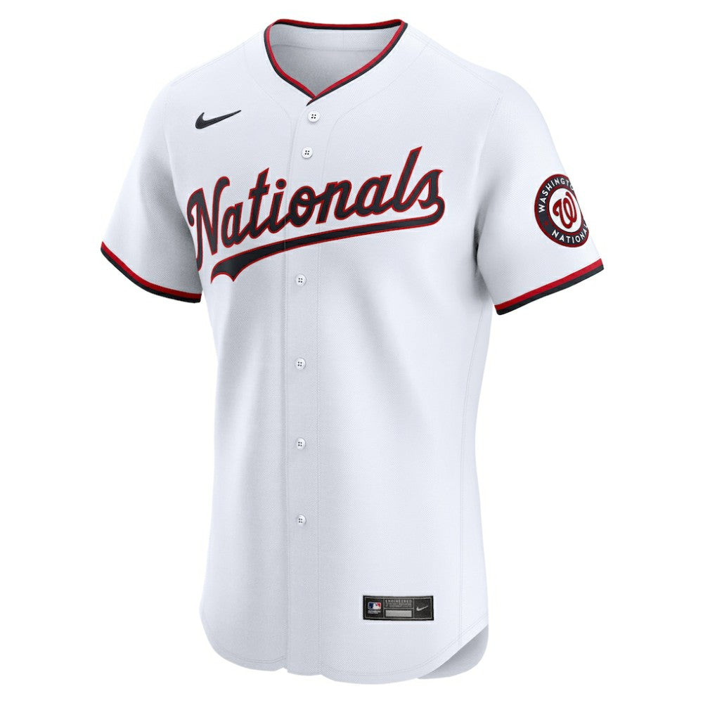 Washington Nationals Nike Home Elite Jersey - White | MLB Jerseys
