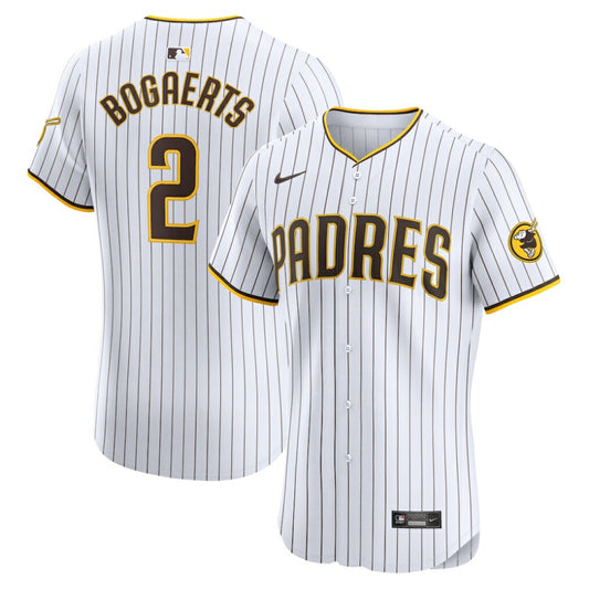 Xander Bogaerts San Diego Padres Nike Home Elite Jersey - White | MLB Jerseys