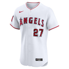 Mike Trout Los Angeles Angels Nike Home Elite Player Jersey On Sale