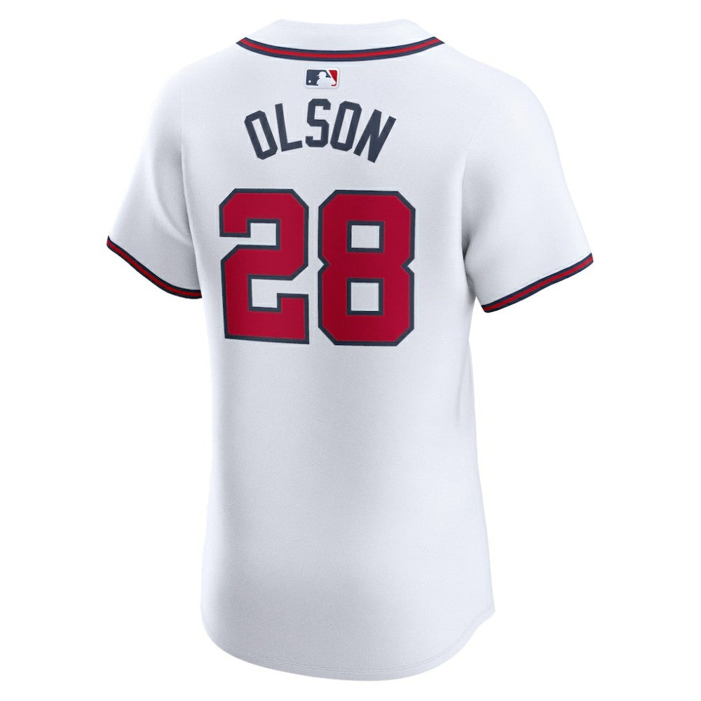 Matt Olson Atlanta Braves Nike Home Elite Player Jersey - White | MLB Jerseys