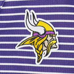 Minnesota Vikings Antigua Women's Maverick Waffle Henley Long Sleeve T-Shirt Purple - NFL