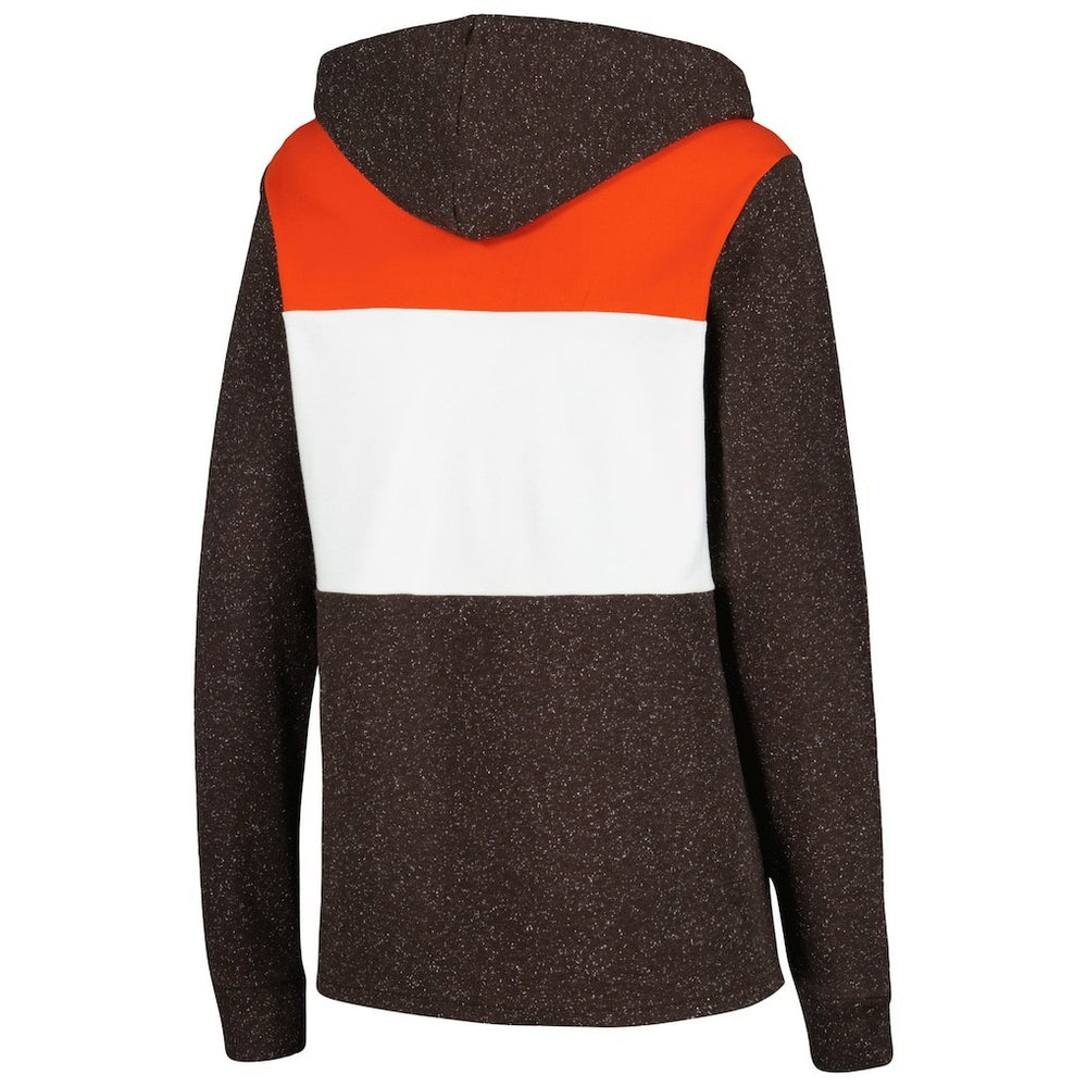 Cleveland Browns Antigua Women's Wicket Pullover Hoodie Brown - NFL