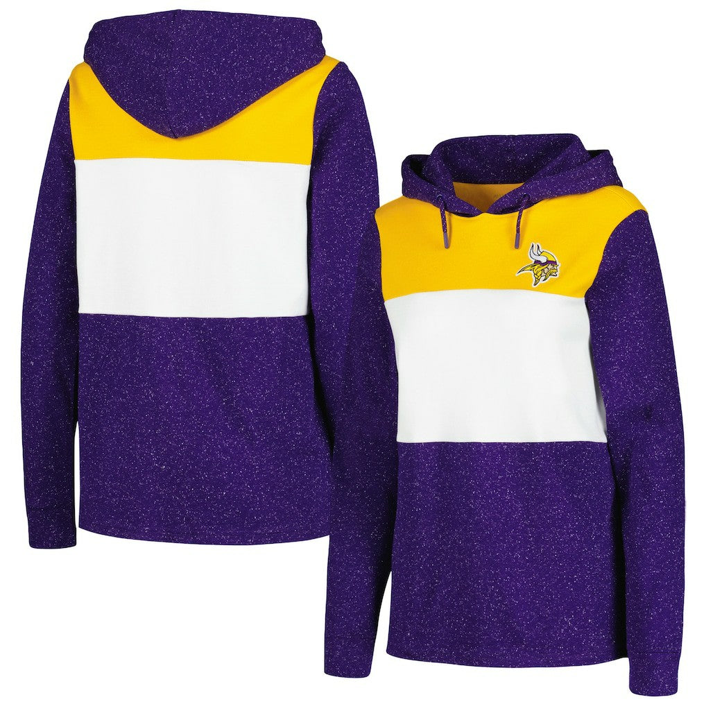 Minnesota Vikings Antigua Women's Wicket Pullover Hoodie Purple - NFL