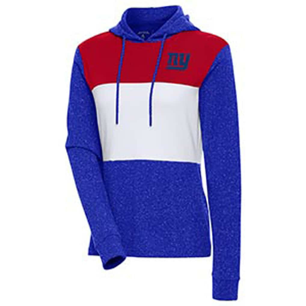 New York Giants Antigua Women's Wicket Pullover Hoodie Royal - NFL