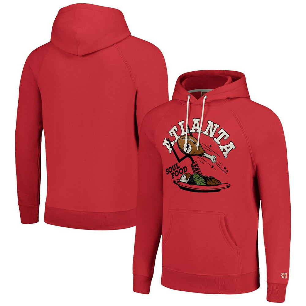 Atlanta Falcons Homage Unisex NFL x Guy Fieri’s Flavortown Tri-Blend Pullover Hoodie Red - NFL