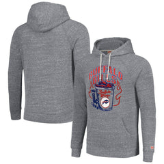 Buffalo Bills Homage Unisex NFL x Guy Fieri’s Flavortown Tri-Blend Pullover Hoodie Gray - NFL