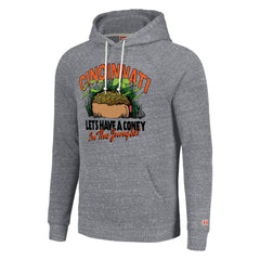 Cincinnati Bengals Homage Unisex NFL x Guy Fieri’s Flavortown Tri-Blend Pullover Hoodie Gray - NFL