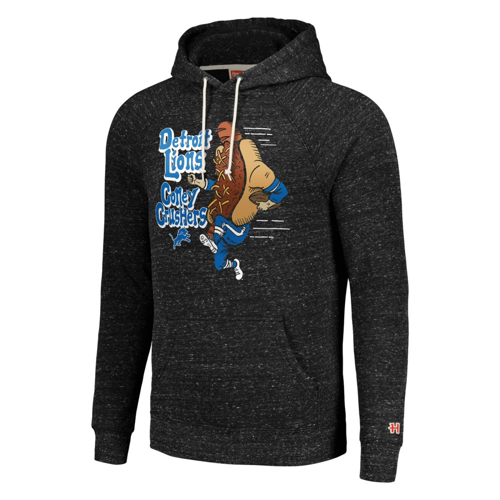 Detroit Lions Homage Unisex NFL x Guy Fieri’s Flavortown Tri-Blend Pullover Hoodie Charcoal - NFL