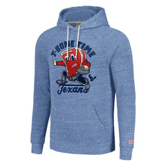 Houston Texans Homage Unisex NFL x Guy Fieri’s Flavortown Tri-Blend Pullover Hoodie Light Blue - NFL