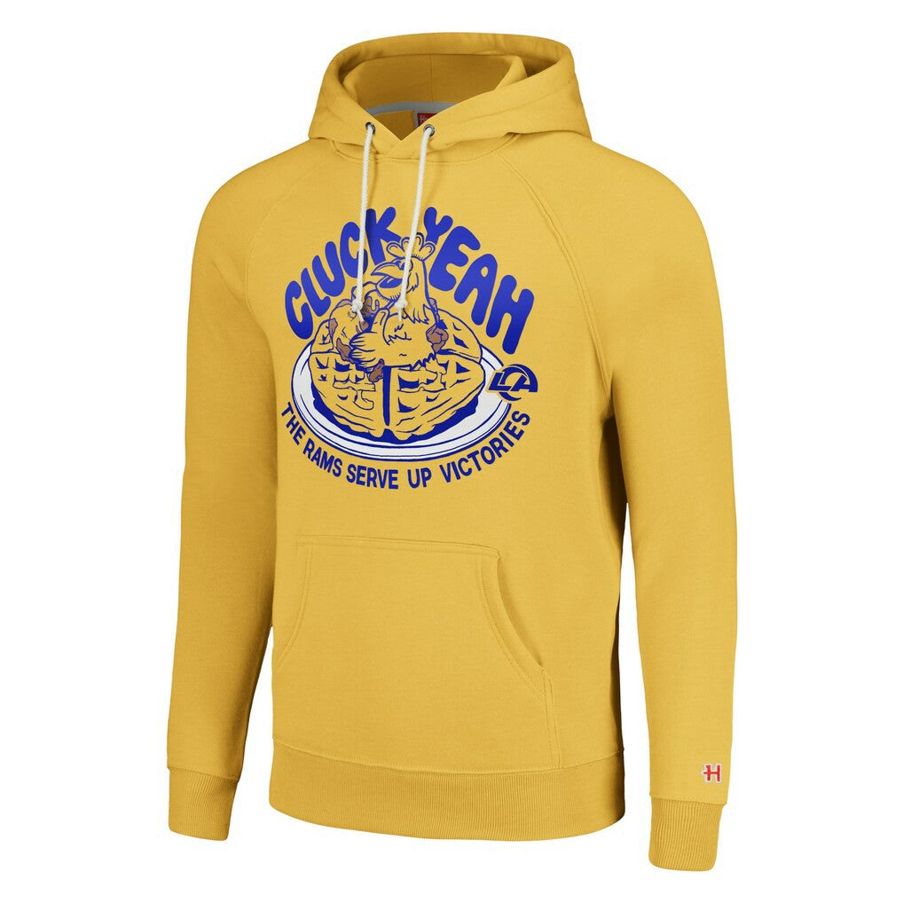 Los Angeles Rams Homage Unisex NFL x Guy Fieri’s Flavortown Tri-Blend Pullover Hoodie Gold - NFL