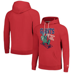 New York Giants Homage Unisex NFL x Guy Fieri’s Flavortown Tri-Blend Pullover Hoodie Red - NFL