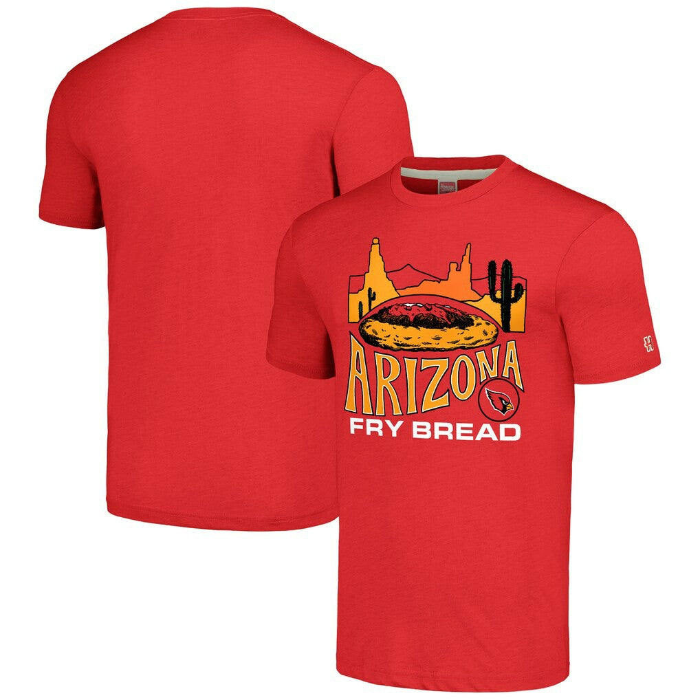 Arizona Cardinals Homage Unisex NFL x Guy Fieri’s Flavortown Tri-Blend T-Shirt Red - NFL