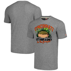 Cincinnati Bengals Homage Unisex NFL x Guy Fieri’s Flavortown Tri-Blend T-Shirt Gray - NFL