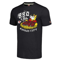 Kansas City Chiefs Homage Unisex NFL x Guy Fieri’s Flavortown Tri-Blend T-Shirt Charcoal - NFL