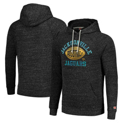 Jacksonville Jaguars Homage Unisex Hyperlocal Raglan Pullover Hoodie Heather Charcoal - NFL