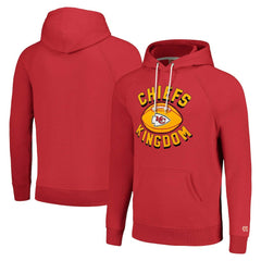 Kansas City Chiefs Homage Unisex Hyperlocal Raglan Pullover Hoodie Red - NFL