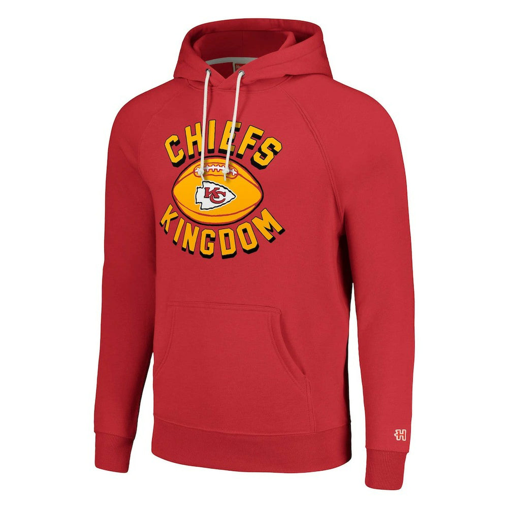 Kansas City Chiefs Homage Unisex Hyperlocal Raglan Pullover Hoodie Red - NFL