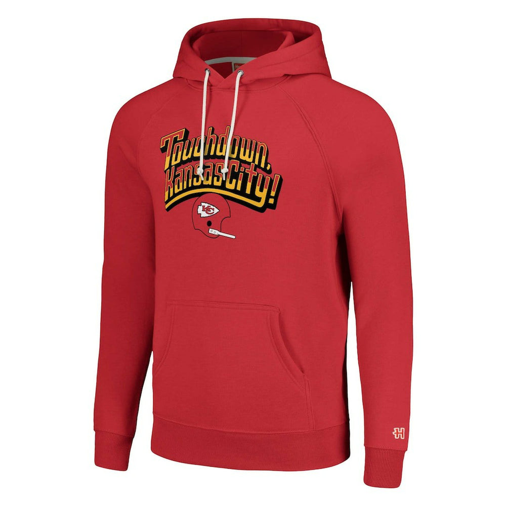 Kansas City Chiefs Homage Unisex Hyperlocal Raglan Pullover Hoodie Red - NFL