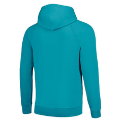 Miami Dolphins Homage Unisex Hyperlocal Raglan Pullover Hoodie Aqua - NFL