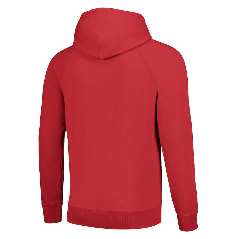 San Francisco 49ers Homage Unisex Hyperlocal Raglan Pullover Hoodie Scarlet - NFL