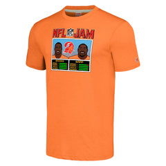Derrick Brooks & Warren Sapp Tampa Bay Buccaneers Homage Unisex NFL Jam Retired Tri-Blend T-Shirt Orange - NFL