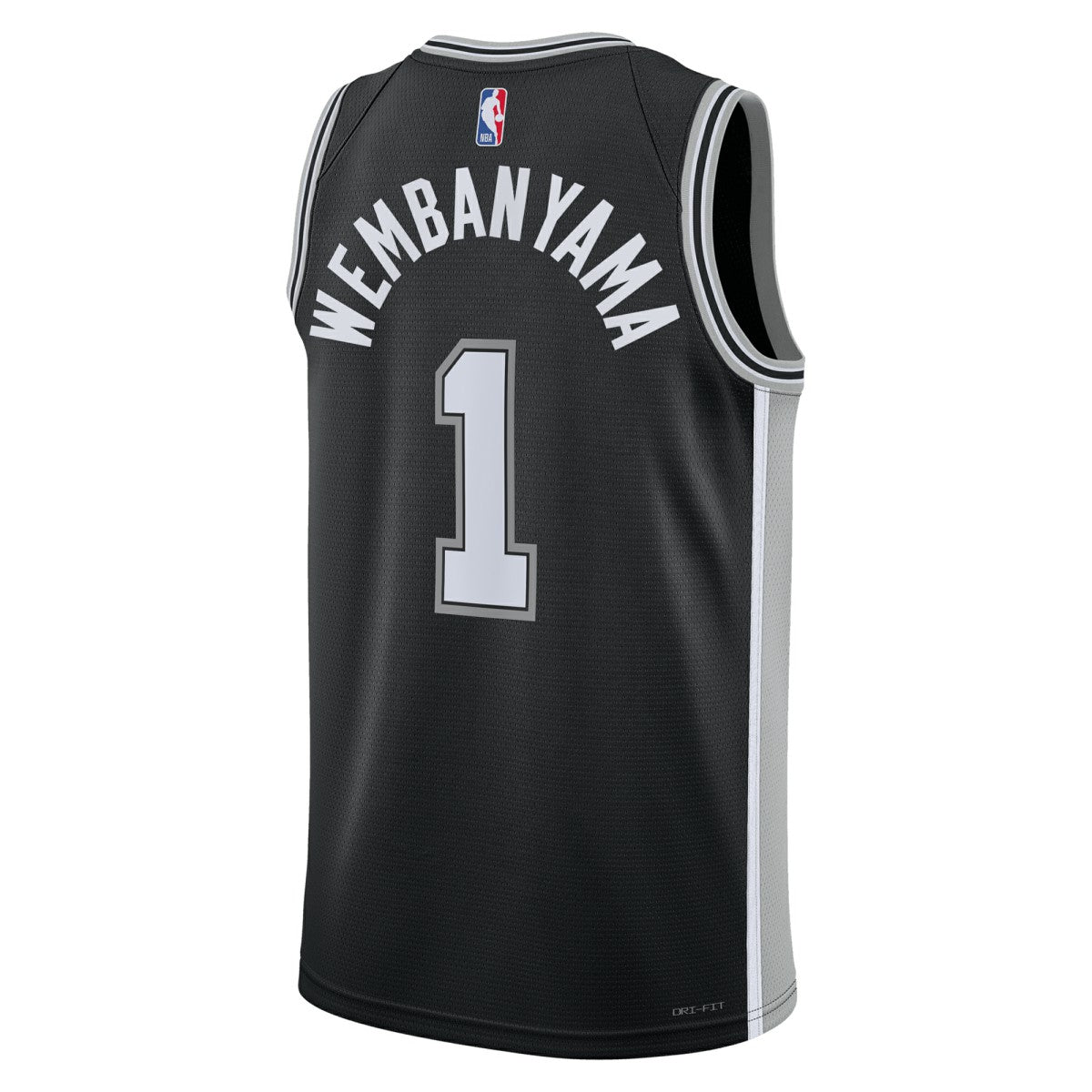 Victor Wembanyama San Antonio Spurs Unisex 2023 NBA Draft First Round Pick Swingman Jersey - Icon Edition - Black | NBA Jerseys
