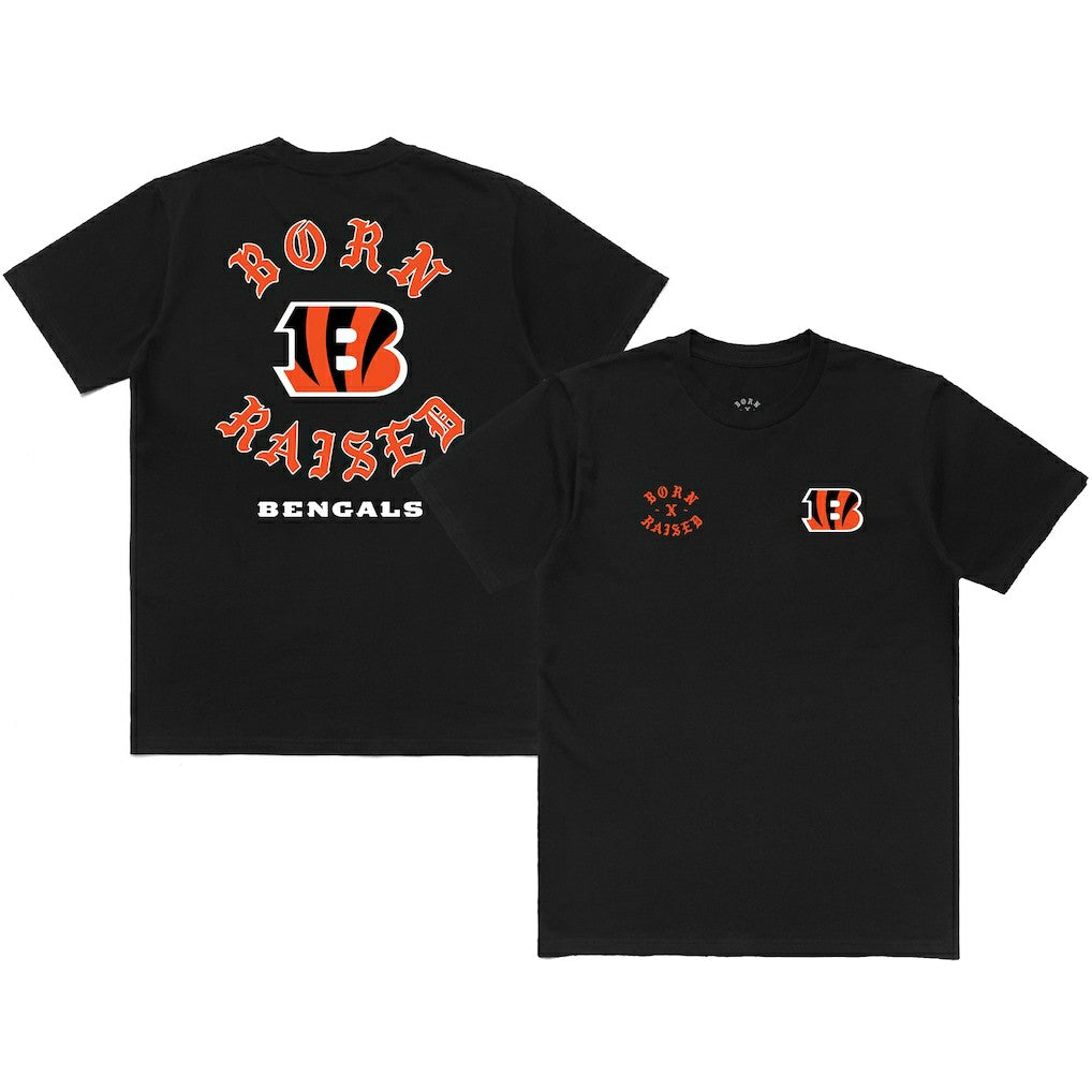 Cincinnati Bengals Born x Raised Unisex T-Shirt Black - NFL