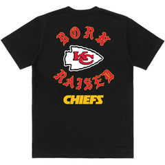 Kansas City Chiefs Born x Raised Unisex T-Shirt Black - NFL