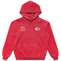 Kansas City Chiefs Born x Raised Unisex Pullover Hoodie Red - NFL