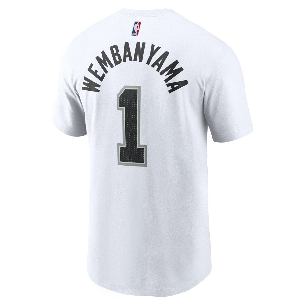Nike - Victor Wembanyama San Antonio Spurs Icon 2022/23 Name & Number T-Shirt - White